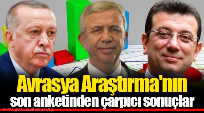 Avrasya Araştırma'nın son anketinden çarpıcı sonuçlar