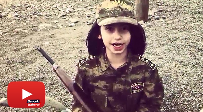 Baba kızın '18 Mart' videosu herkesi duygulandırdı