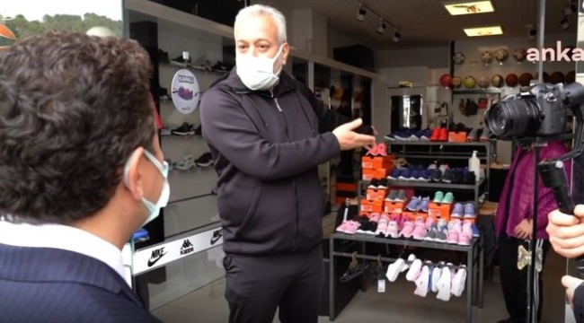 Babacan'dan Mersin'de esnaf ziyareti: 'Vergiyle belimiz büküldü'