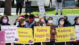 Balçovalı Kadınlardan İstanbul Sözleşmesi Protestosu