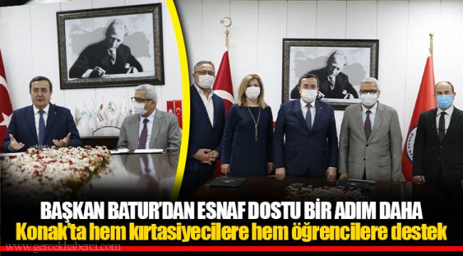 BAŞKAN BATUR’DAN ESNAF DOSTU BİR ADIM DAHA