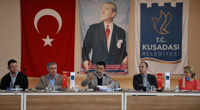 BAŞKAN ÖMER GÜNEL MUHTARLARLA BULUŞTU