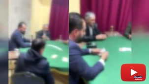 Baskın yapan kişinin polis olduğunu anlamayıp kumara devam ettiler