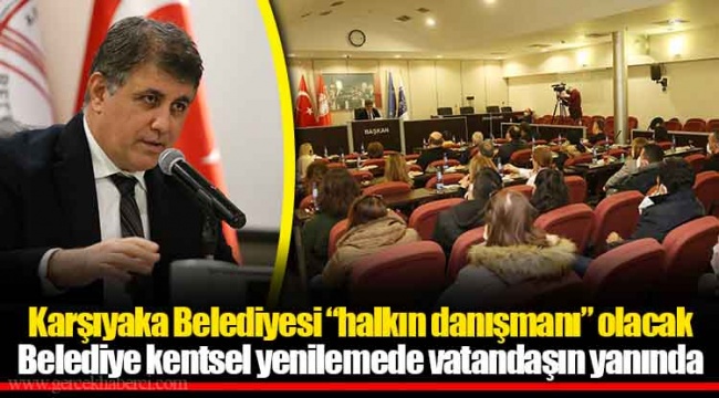 Belediye kentsel yenilemede vatandaşın yanında