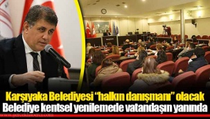 Belediye kentsel yenilemede vatandaşın yanında