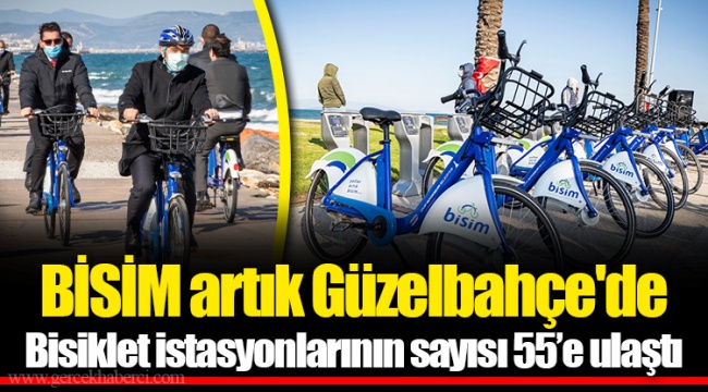 Bisiklet istasyonlarının sayısı 55’e ulaştı