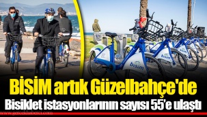Bisiklet istasyonlarının sayısı 55’e ulaştı