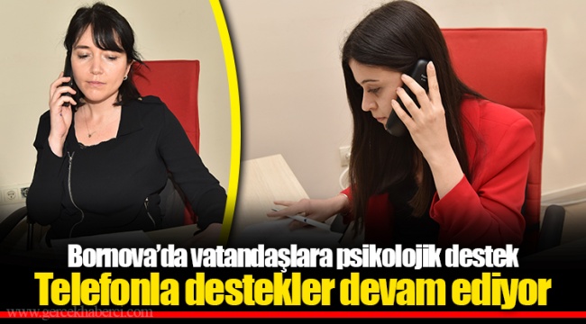 Bornova’da vatandaşlara psikolojik destek