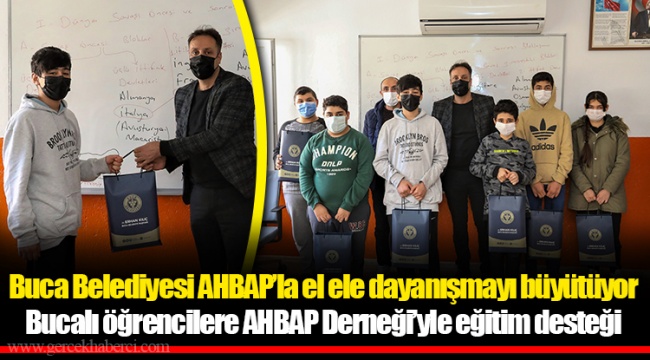 Buca Belediyesi AHBAP’la el ele dayanışmayı büyütüyor