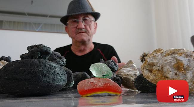 Bulduğu göktaşlarına 150 bin dolar teklif ettiler ama satmadı, 3 milyon lira istiyor