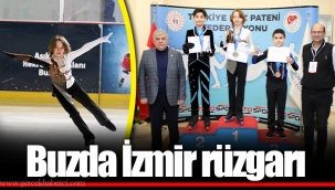 Buzda İzmir rüzgarı