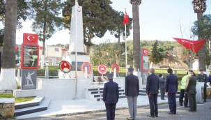 ÇANAKKALE ŞEHİTLERİ İÇİN AYVALIK’TA ANMA TÖRENİ