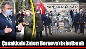 Çanakkale Zaferi Bornova’da kutlandı
