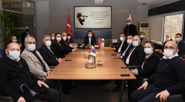 CHP MİLLETVEKİLİ HÜSEYİN YILDIZ’DAN KUŞADASI BELEDİYESİ’NE ZİYARET