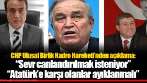 CHP Ulusal Birlik Kadro Hareketi'nden açıklama