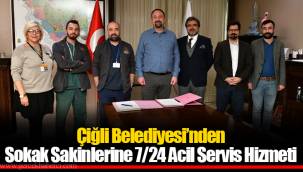 Çiğli Belediyesi’nden Sokak Sakinlerine 7/24 Acil Servis Hizmeti