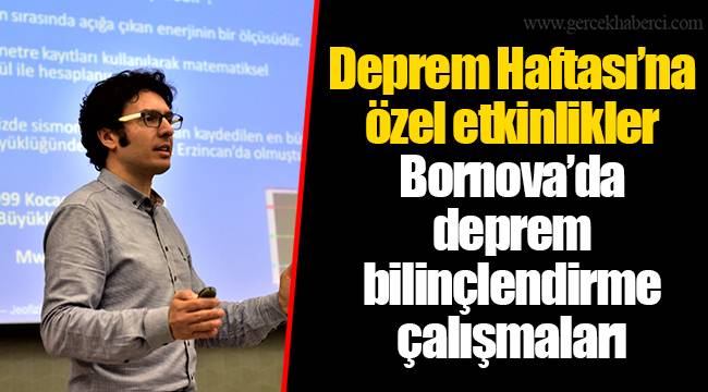 Deprem Haftası’na özel etkinlikler