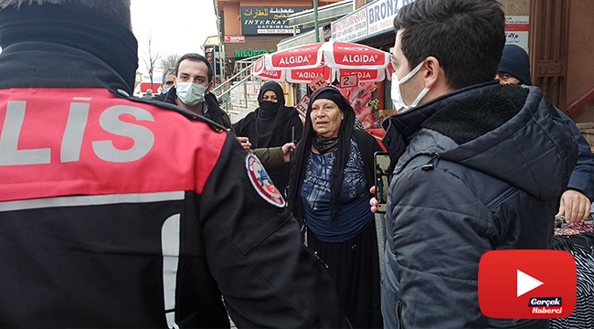 Dilenci kadının tuvalet oyununu zabıta yutmadı