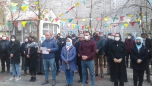 Diyarbakır ve Van’da HDP'ye kapatma istemine protesto