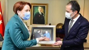 Erbakan'dan Akşener'e ziyaret: Fikir teatisinde bulunduk