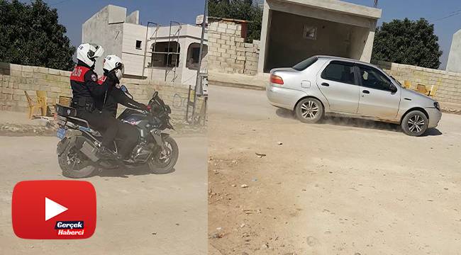 Film gibi kovalamaca vatandaş kamerasında