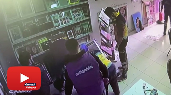 Film sahnelerinin aratmayan pompalı tüfekli kovalamaca kamerada: 1 yaralı