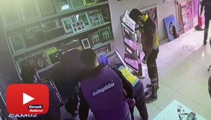 Film sahnelerinin aratmayan pompalı tüfekli kovalamaca kamerada: 1 yaralı