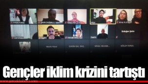 Gençler iklim krizini tartıştı