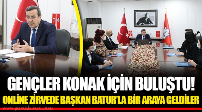 GENÇLER KONAK İÇİN BULUŞTU!