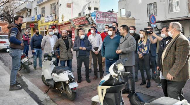 GÜZELÇAMLI’NIN YÜZÜ BAŞKAN ÖMER GÜNEL İLE GÜLÜYOR