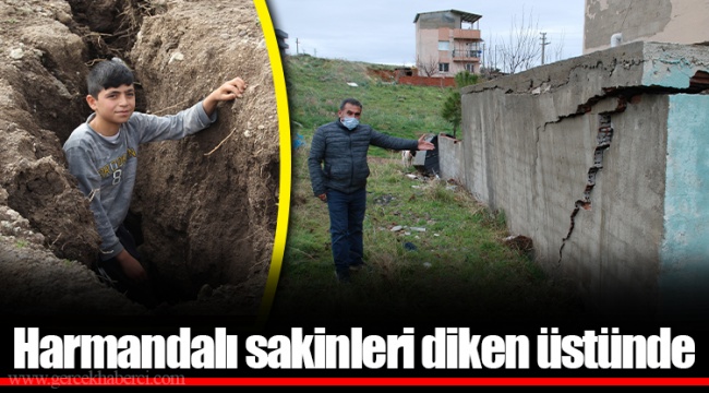 Harmandalı sakinleri diken üstünde