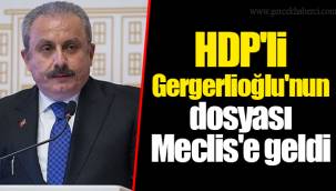 HDP'li Gergerlioğlu'nun dosyası Meclis'e geldi