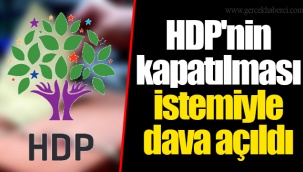 HDP'nin kapatılması istemiyle dava açıldı