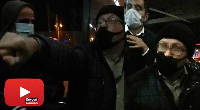 İETT otobüsünde maske tartışması kamerada