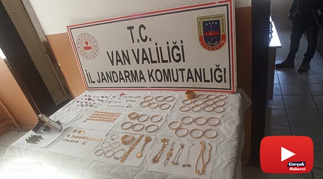 İstanbul’da çalınan 1,5 milyon TL değerindeki altın Van’da ele geçirildi