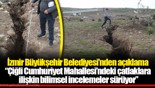 İzmir Büyükşehir Belediyesi’nden açıklama