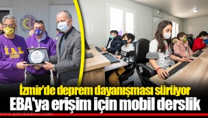 İzmir’de deprem dayanışması sürüyor