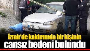 İzmir'de kaldırımda bir kişinin cansız bedeni bulundu