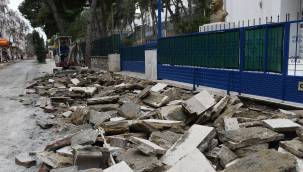 KAHRAMANLAR CADDESİ ESNAFININ YÜZÜ GÜLDÜ