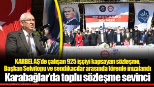 Karabağlar’da toplu sözleşme sevinci