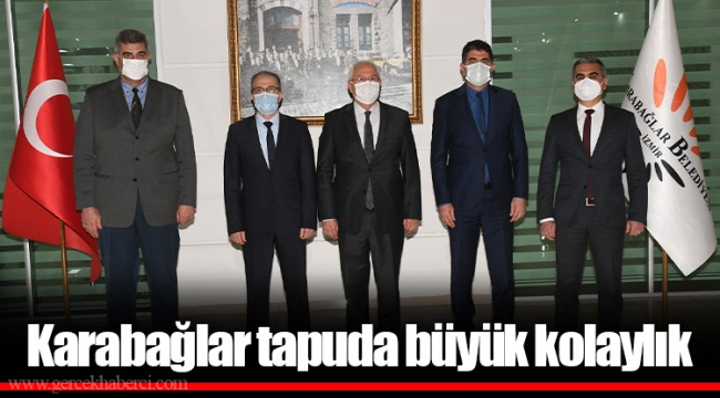 Karabağlar tapuda büyük kolaylık