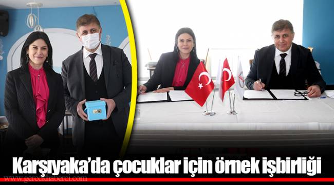 Karşıyaka’da çocuklar için örnek işbirliği