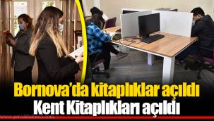 Kent Kitaplıkları açıldı