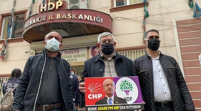 Kılıçdaroğlu'nun kardeşi, HDP Diyarbakır binası önündeki eyleme katıldı: Ben de ağabeyimi HDP'den istiyorum