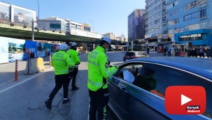 Kısıtlamada polisin denetimleri sürüyor