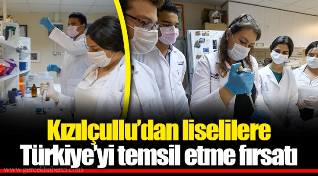 Kızılçullu’dan liselilere Türkiye’yi temsil etme fırsatı 