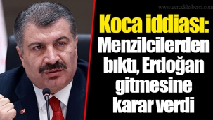 Koca iddiası: Menzilcilerden bıktı, Erdoğan gitmesine karar verdi