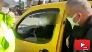 Korsan taksici müşteri kimliğindeki polise yakaladı