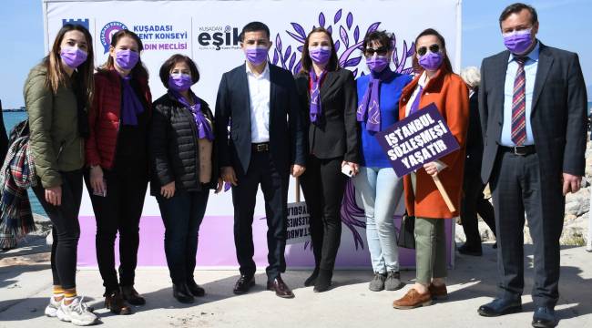 KUŞADASI’NDA COŞKULU 8 MART KUTLAMASI