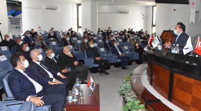 “Menemen’de Kuraklıkla Mücadele” semineri gerçekleşti